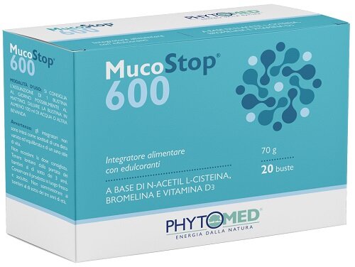 Mucostop 600mg 20 bustine-2