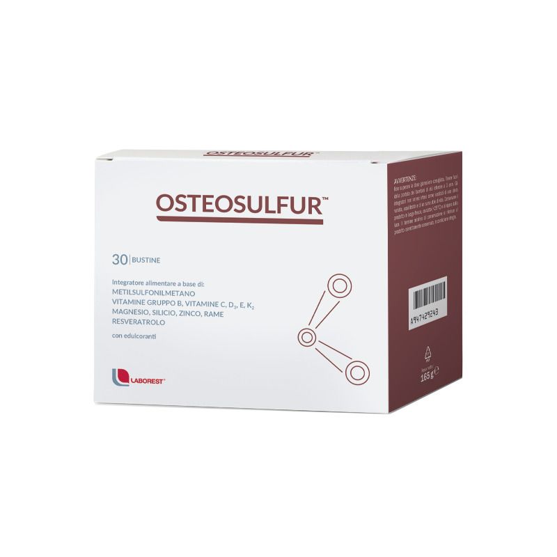 Osteosulfur per la fisiologica funzione muscolare 30 bustine-1