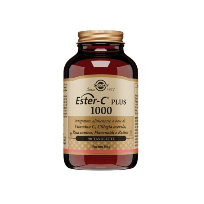 Solgar Ester-C Plus 1000 integratore alimentare 90 tavolette-2