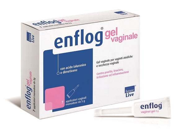 Enflog Gel Vaginale 7 Applicatori Monodose da 5 g-0