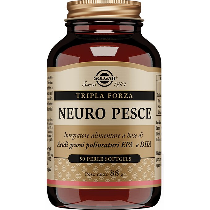 Solgar Neuro Pesce integratore alimentare 50 perle soft gels-2