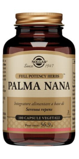 Solgar Palma Nana per il benessere delle vie urinarie 100 capsule vegetali-2