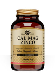 Solgar Cal Mag Zinco integratore alimentare 100 tavolette-1