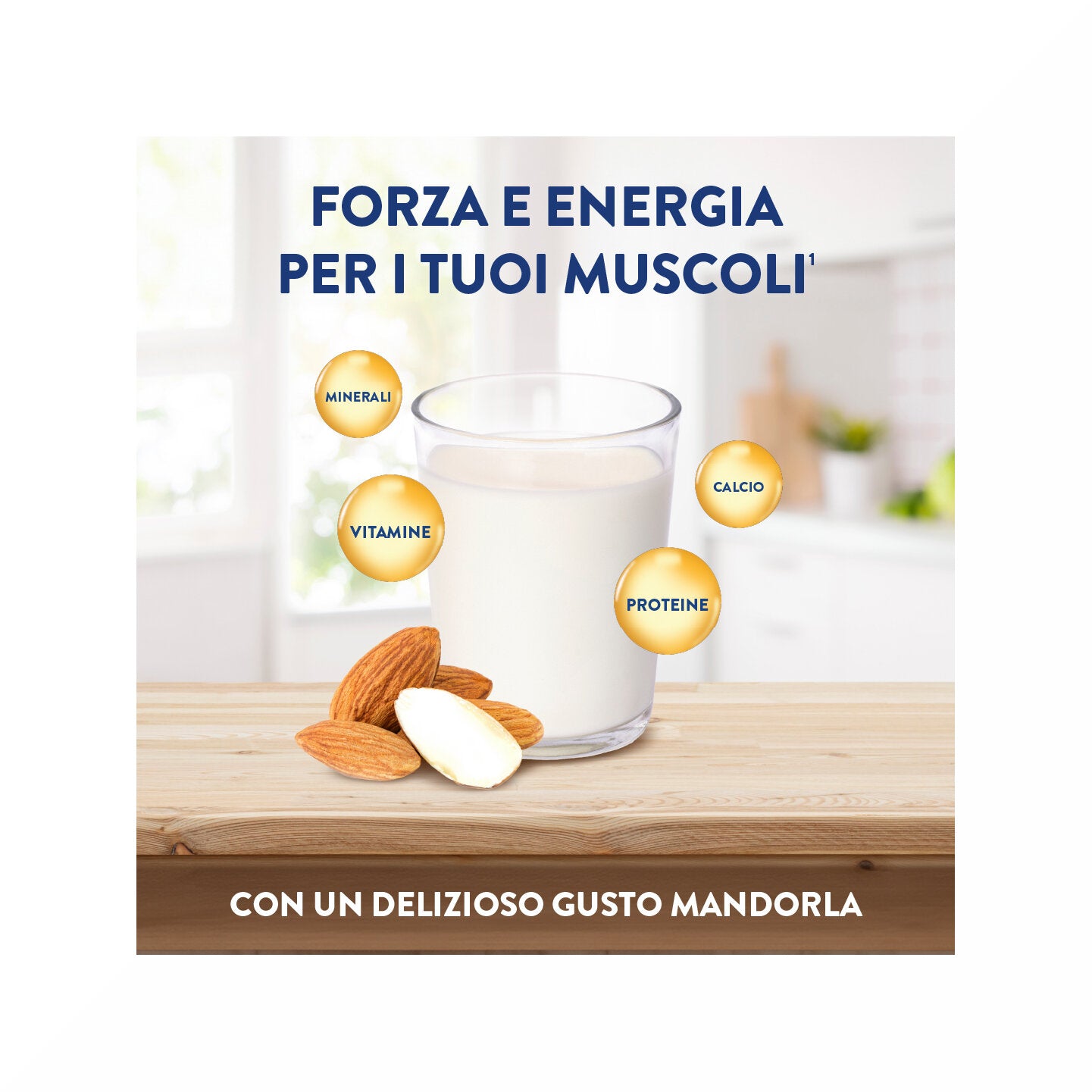 Ensure Advance Base Vegetale Integratore alimentare con Proteine Vegetali Gusto Mandorla 400g-5
