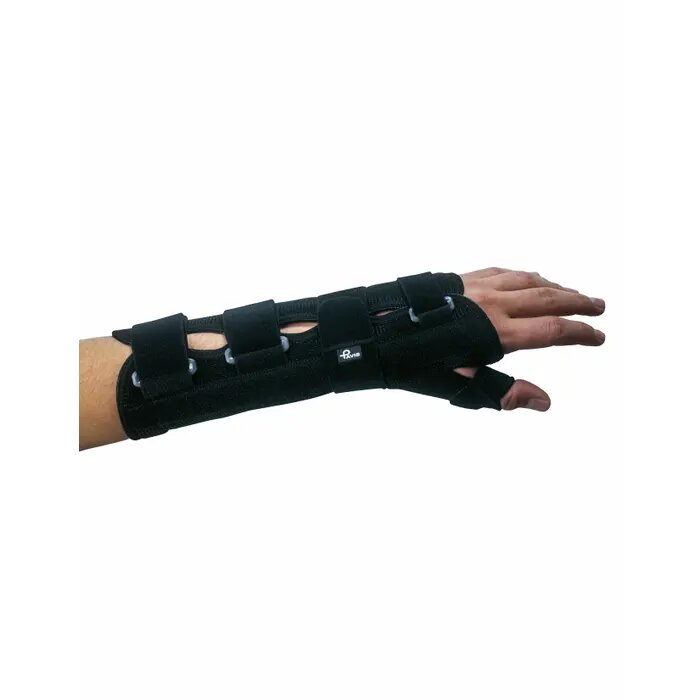 Pavis P-fix + Long Polsiera Lunga Con Supporto Pollice Sinista Colore Nero Taglia S Cod.132-1