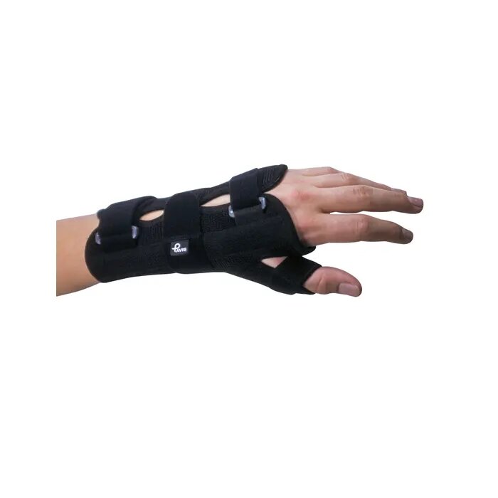 Pavis P-Fix + Polsiera Steccata Sinistra Con Supporto Pollice Colore Nero Taglia L Cod. 134-1