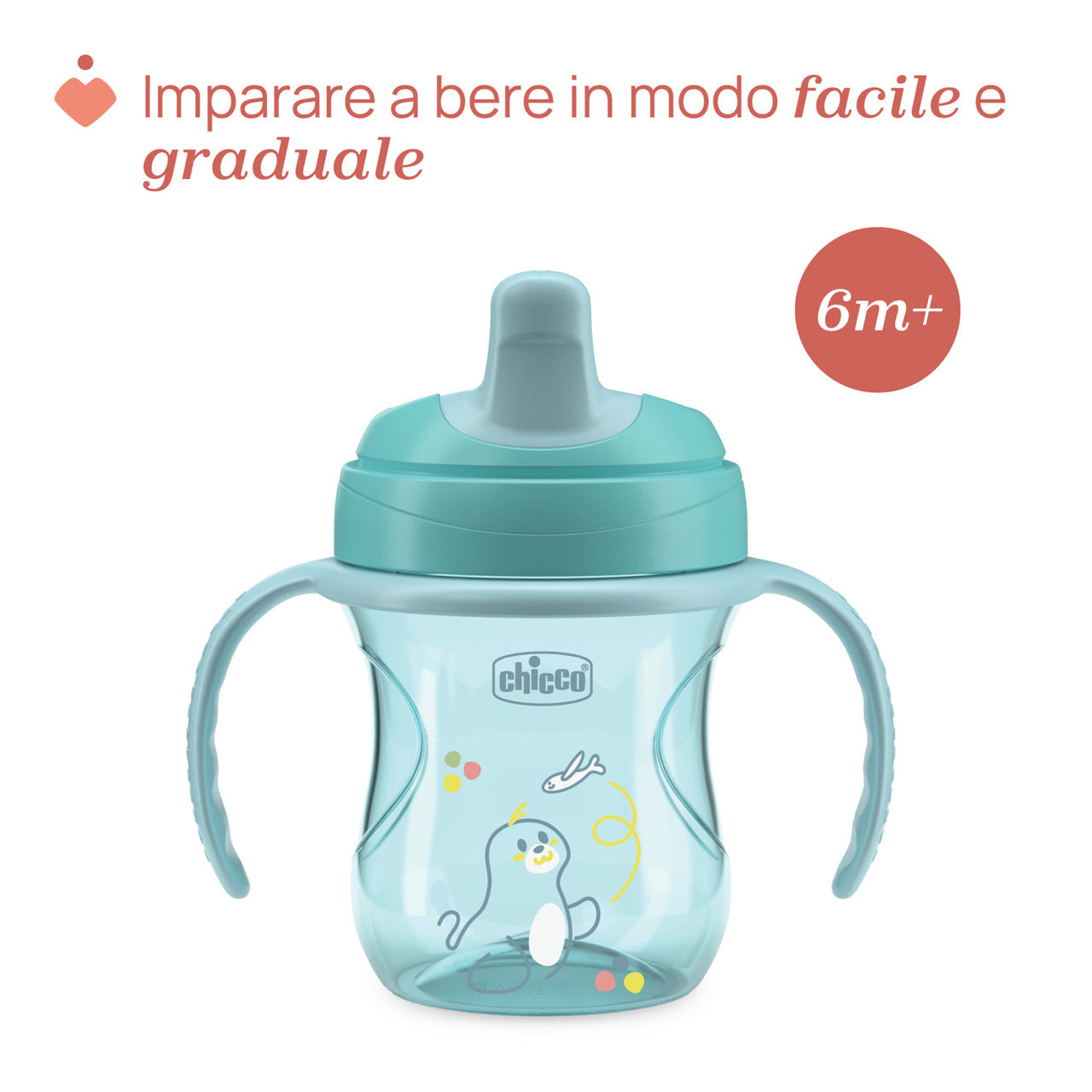 Chicco Tazza Training Colore Azzurra 6m+