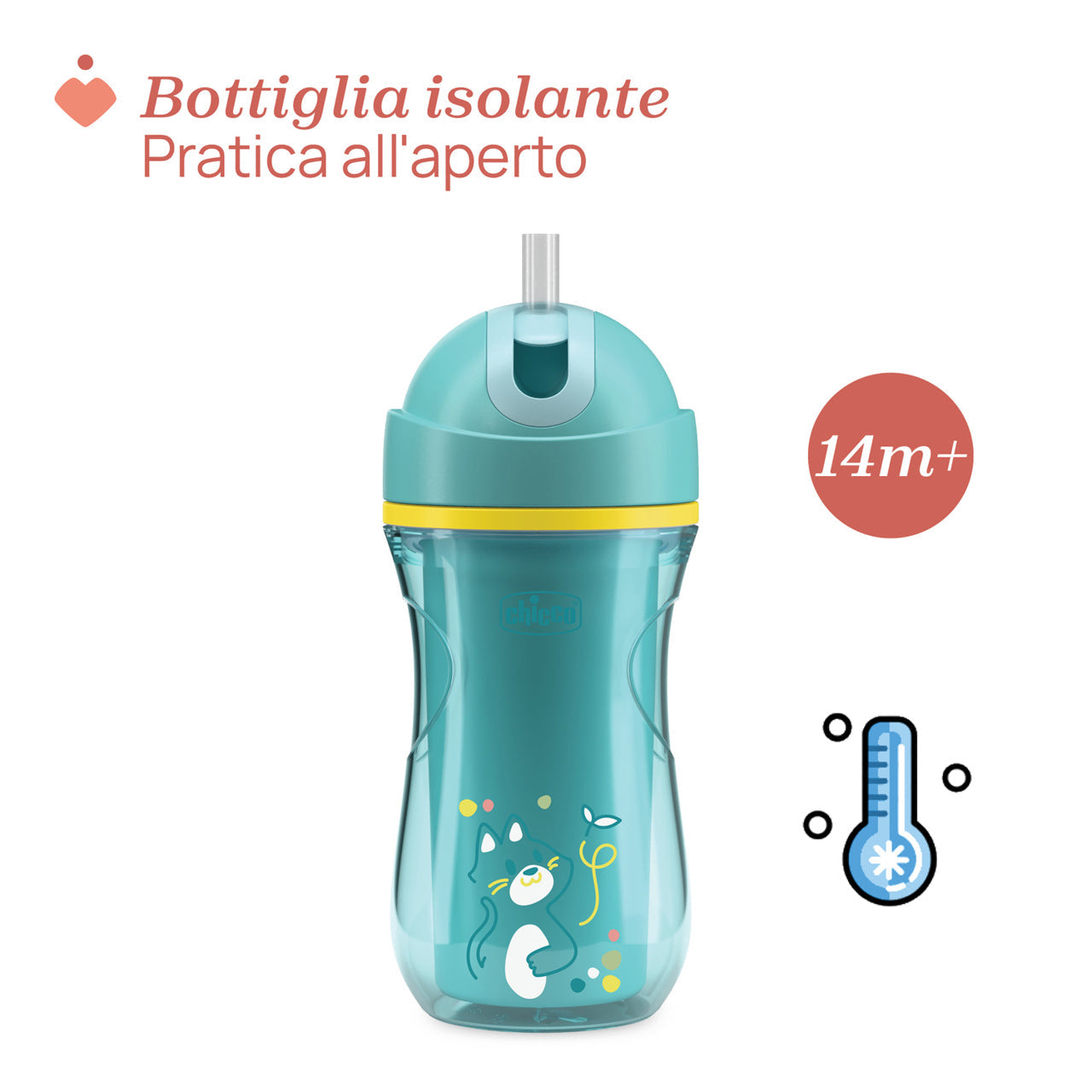 Chicco Tazza Sport Colore Azzurro 14m+