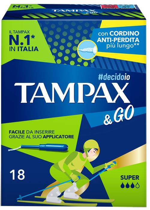 Tampax &go Super 18 Pezzi-0