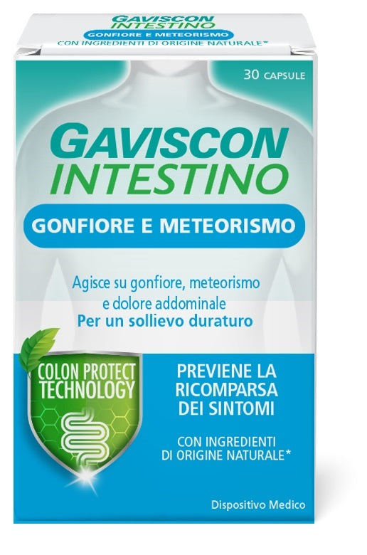 Gaviscon Intestino Gonfiore e Meteorismo 30 Capsule-1