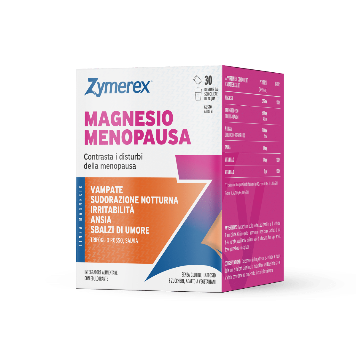 Zymerex Magnesio Menopausa 30 Bustine-1