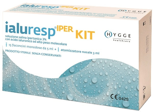 Kit Ialuresp Iper 15 Flaconcini Monodose da 5 ml + Atomizzatore Nasale 3 ml-0