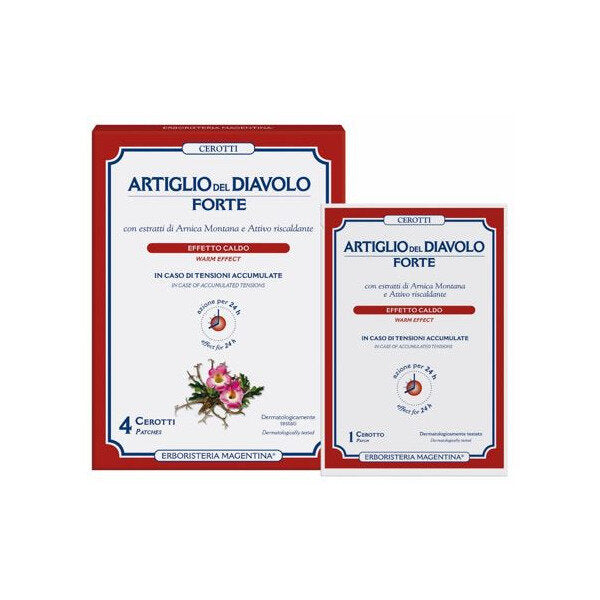 Artiglio del Diavolo Forte 4 Cerotti-1