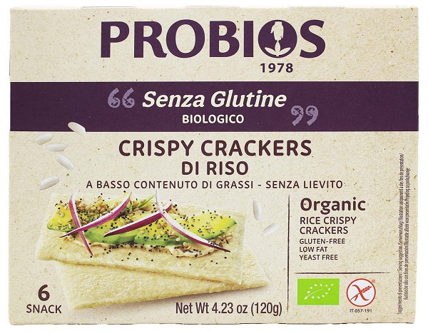Crispy Crackers Riso 6 Pezzi da 20 g-0