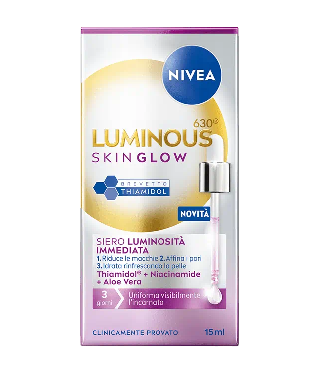 Nivea Luminous 630 Skinglow Siero Luminosità Immediata 15ml-2