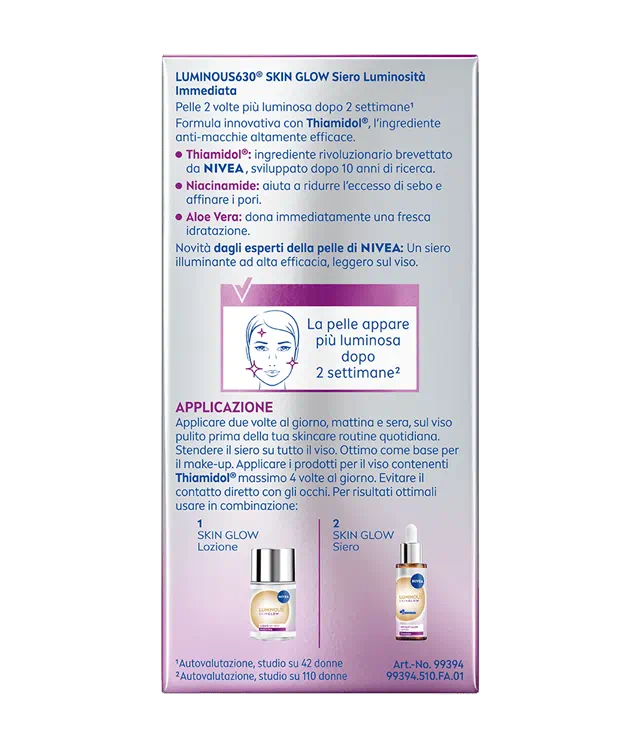 Nivea Luminous 630 Skinglow Siero Luminosità Immediata 15ml-3
