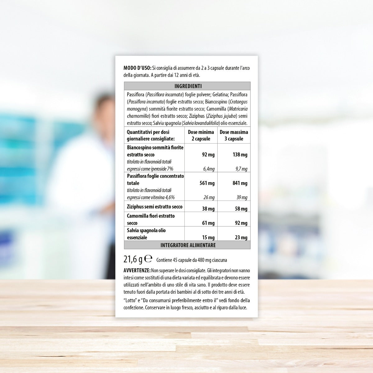 Aboca Armovita CalmStress Advanced 45 Capsule-5