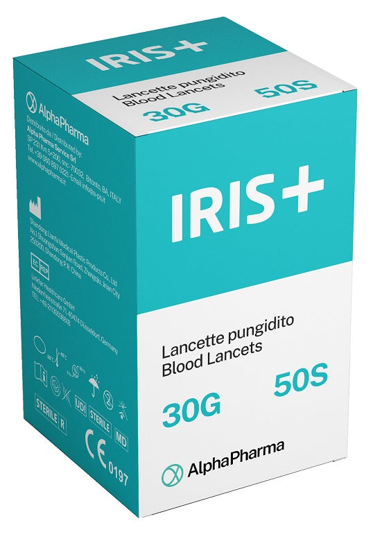 Lancette Pungidito Iris+ 30 Gauge 50 Pezzi-0