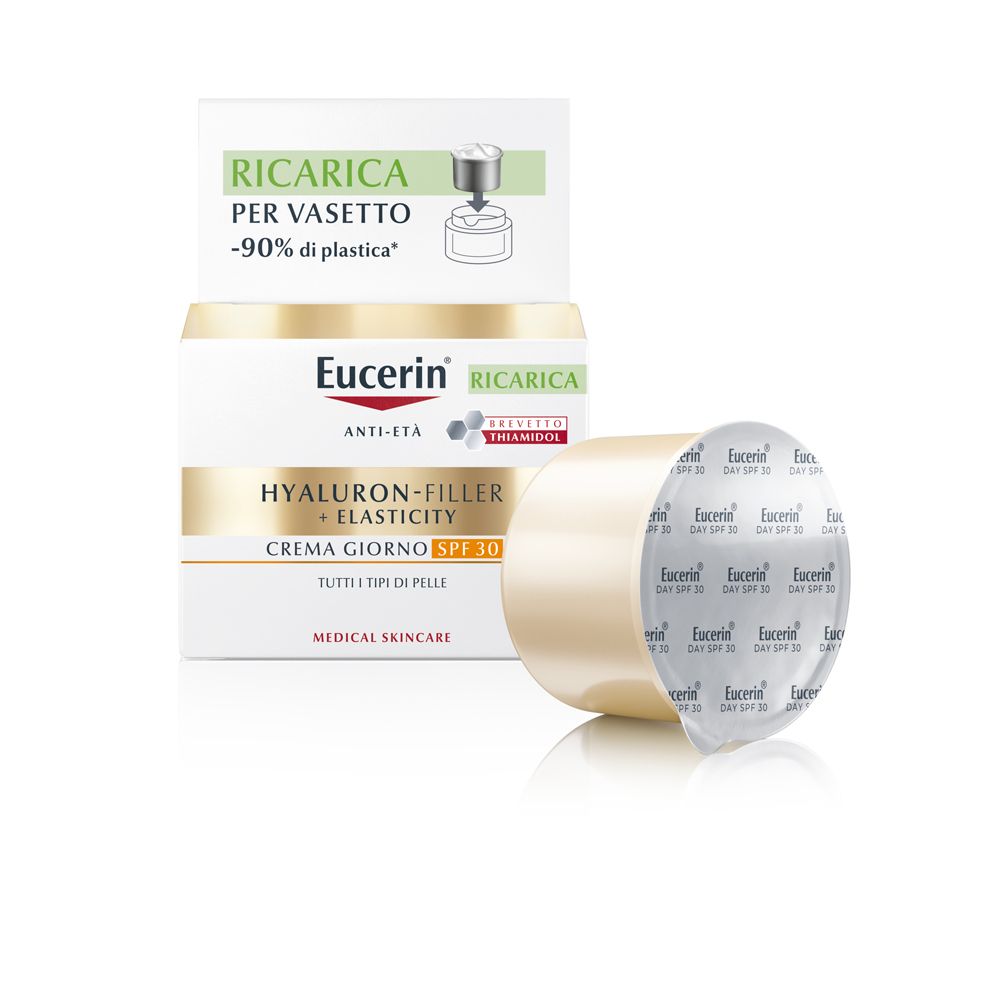 Eucerin Hyaluron-Filler + Elasticity Crema Giorno SPF 30 Ricarica 50ml-1