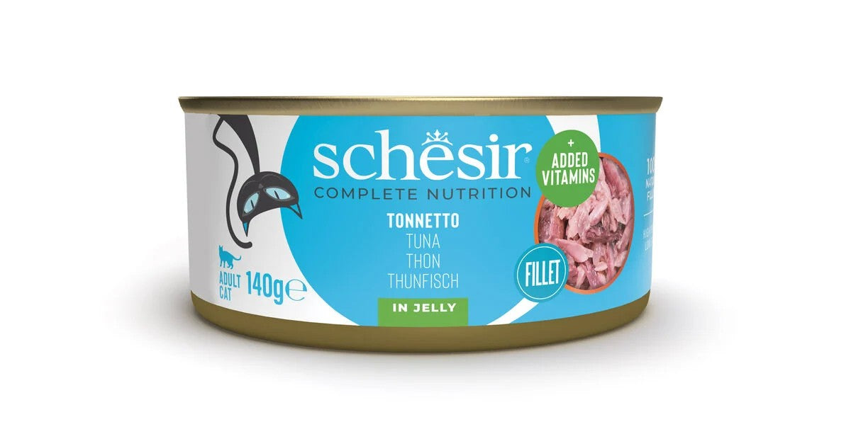 Schesir Gatto Lattina In Jelly Adulto Tonnetto 140g-1