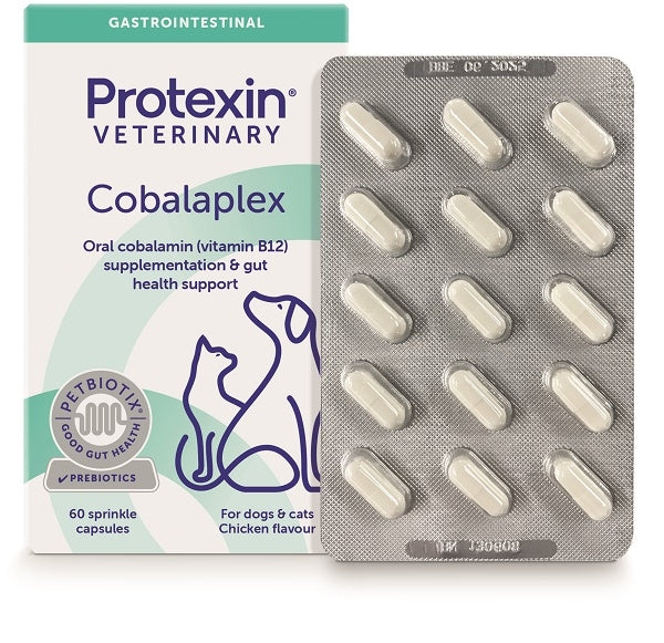 Protexin Veterinary Cobalaplex Integratore per Cani e Gatti 60 Capsule-1