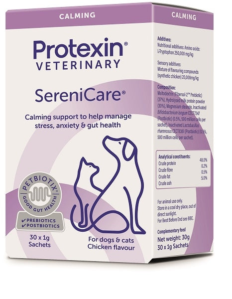 SereniCare Integratore Calmante per Cani e Gatti 30 Bustine-1