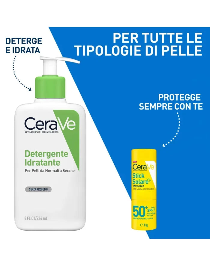 Cerave Stick Solare Invisibile SPF50+