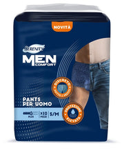 Serenity Men Slip Assorbente S/M 10 Pezzi