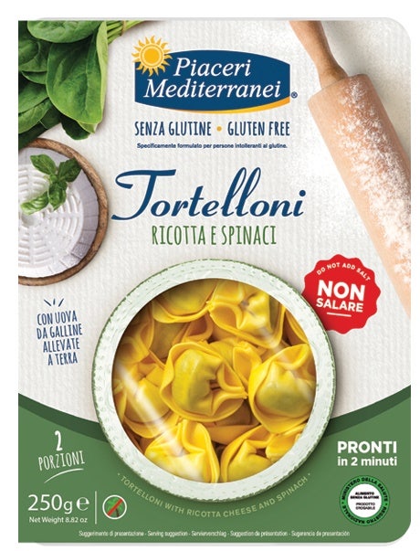 Piaceri Mediterranei Tortelloni Ricotta Spinaci 250 g-1
