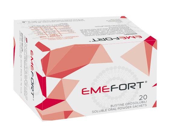 Emefort Integratore Alimentare ferro Vitamina C e Acido Folico 20 Bustine Monodose Orosolubili-2