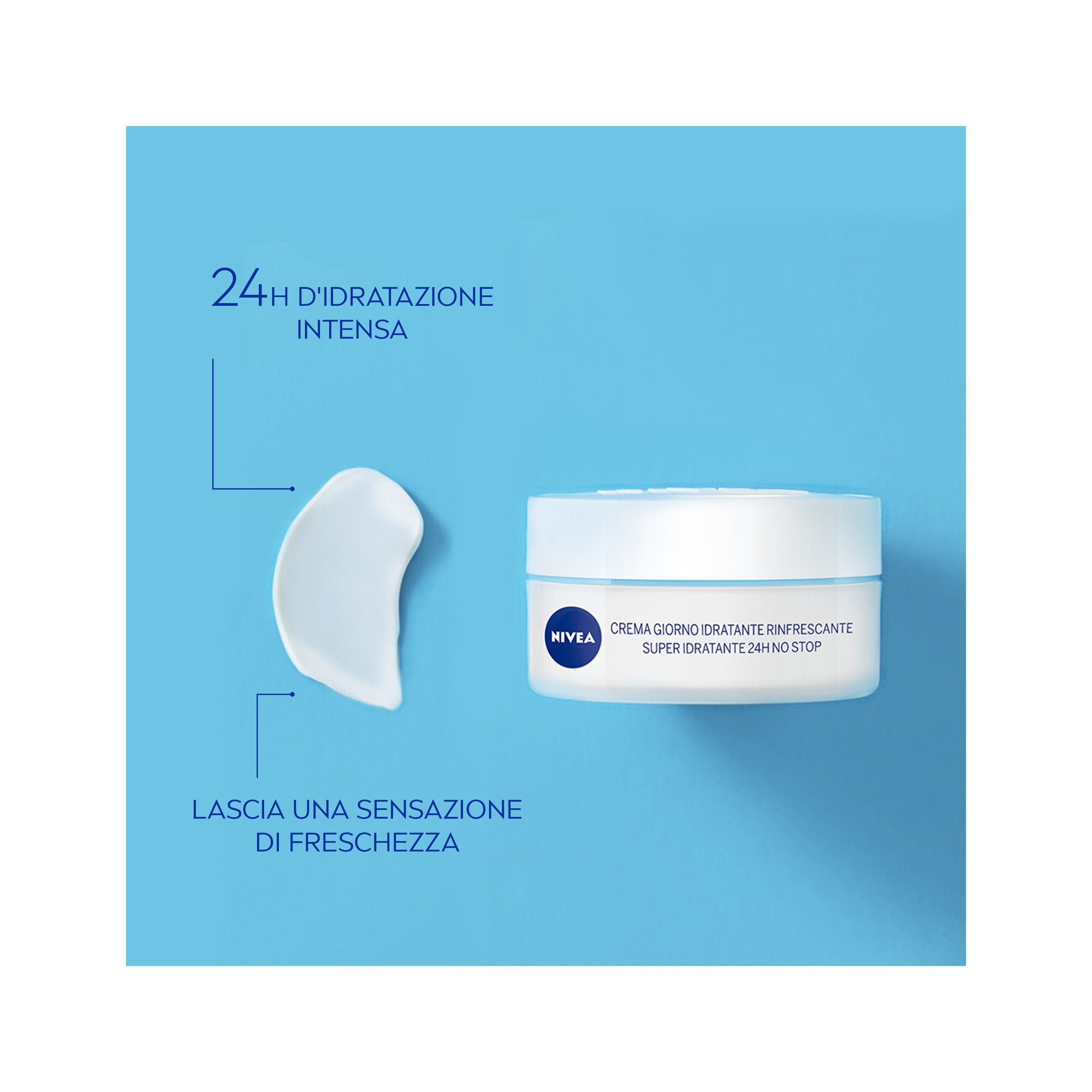 Nivea Crema Giorno Rinfrescante 24h Idratazione Spf15 50 ml Crema Viso Idratante E Rinfrescante-4