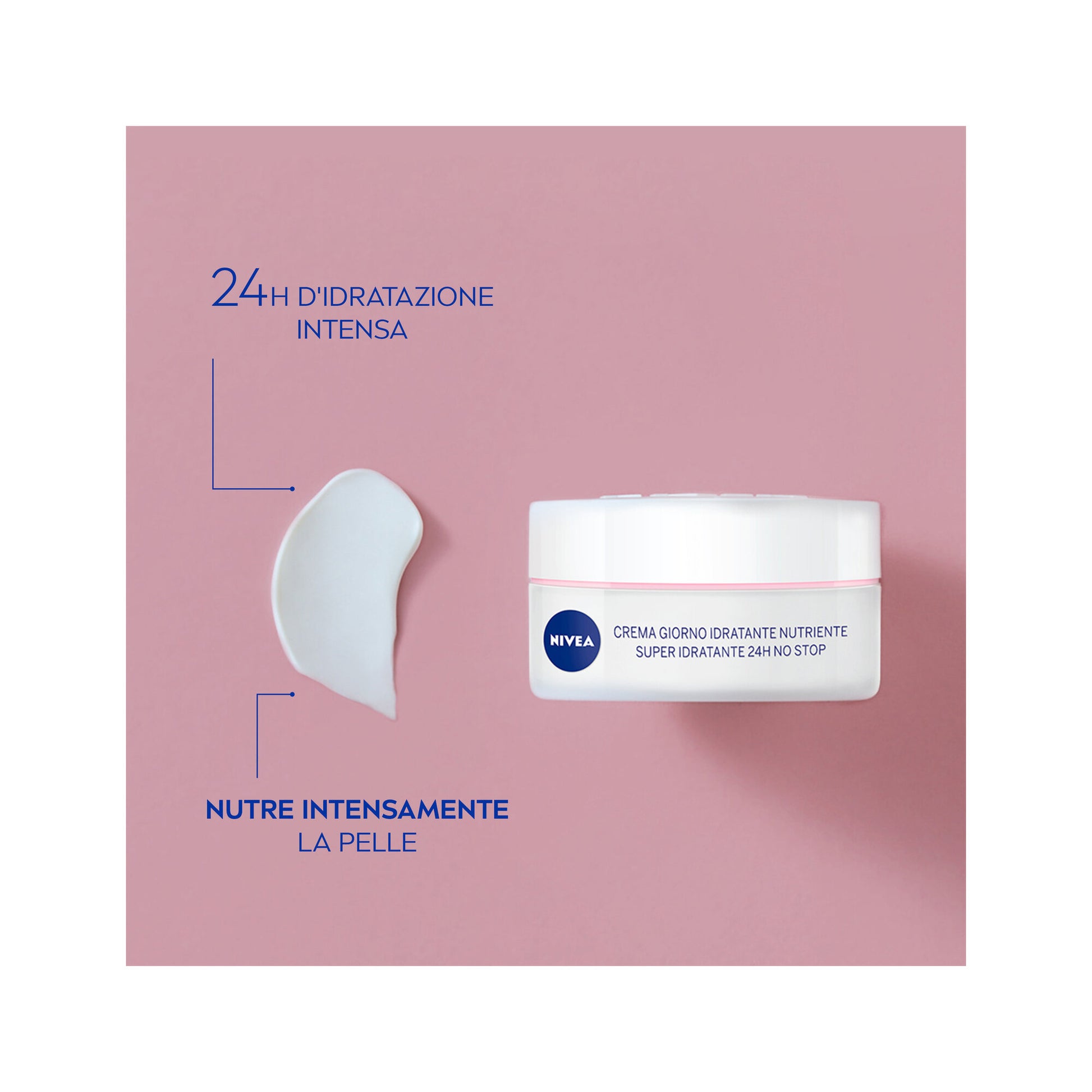 Nivea Crema Giorno Nutriente 24h Idratazione Spf15 50 ml Crema Viso Idratante Pelle Secca-4
