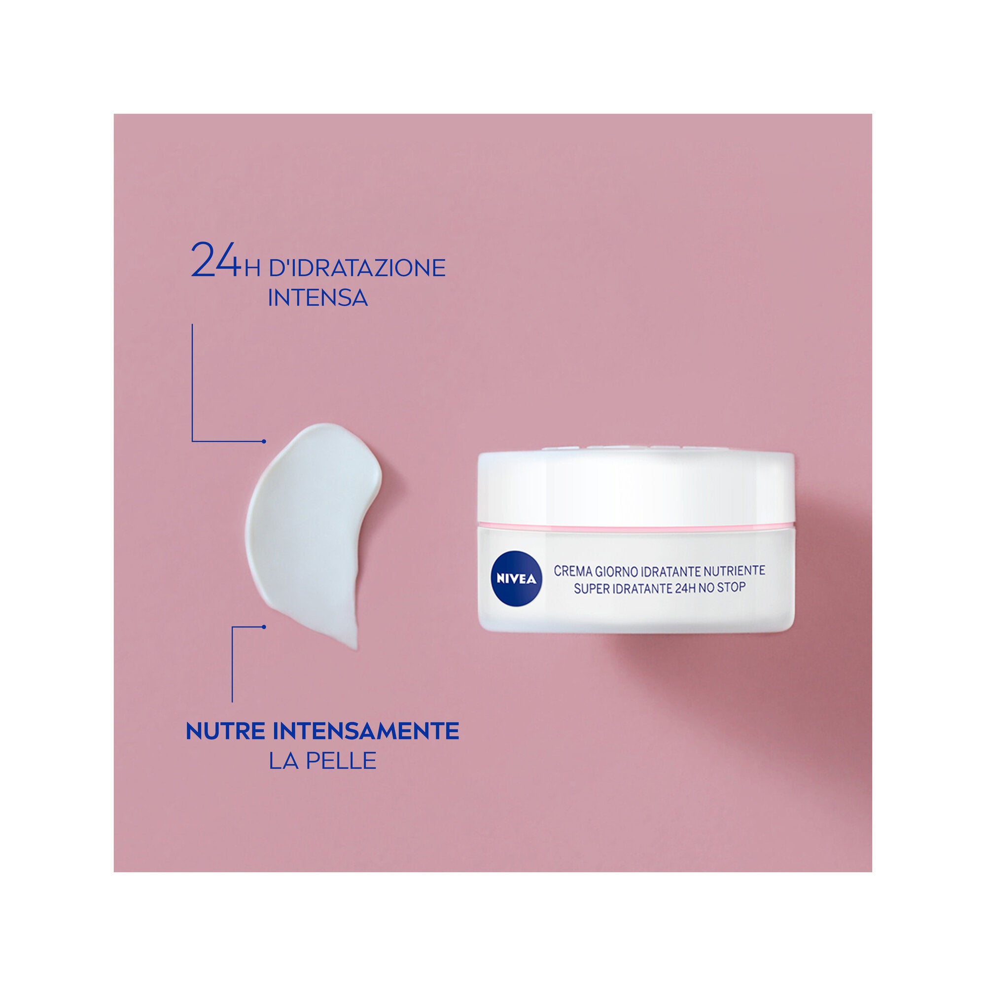 Nivea Crema Giorno Nutriente 24h Idratazione Spf15 50 ml Crema Viso Idratante Pelle Secca-4