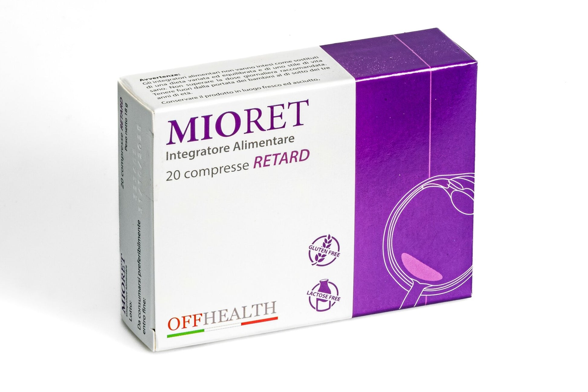 Offhealth Mioret per la normale funzionalità del microcircolo 20 compresse retard-2