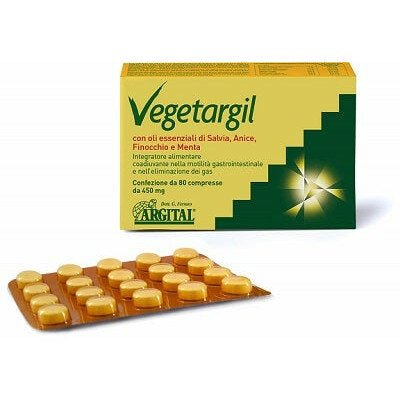 Argital Vegetargil per il benessere gastrointestinale 80 compresse-2