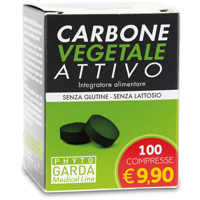 Carbone Vegetale Attivo Pg 100 Compresse-2
