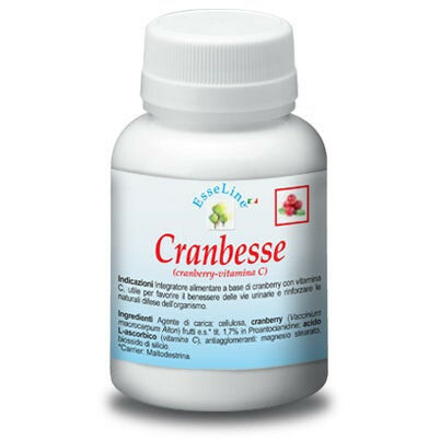 Esseline Cranbesse per il benessere delle vie urinarie 30 compresse-2