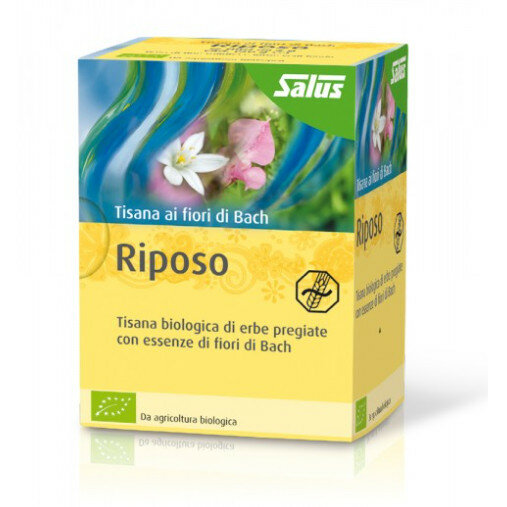 Salus Tisana Blu Riposo ai fiori di Bach 15 filtri-2