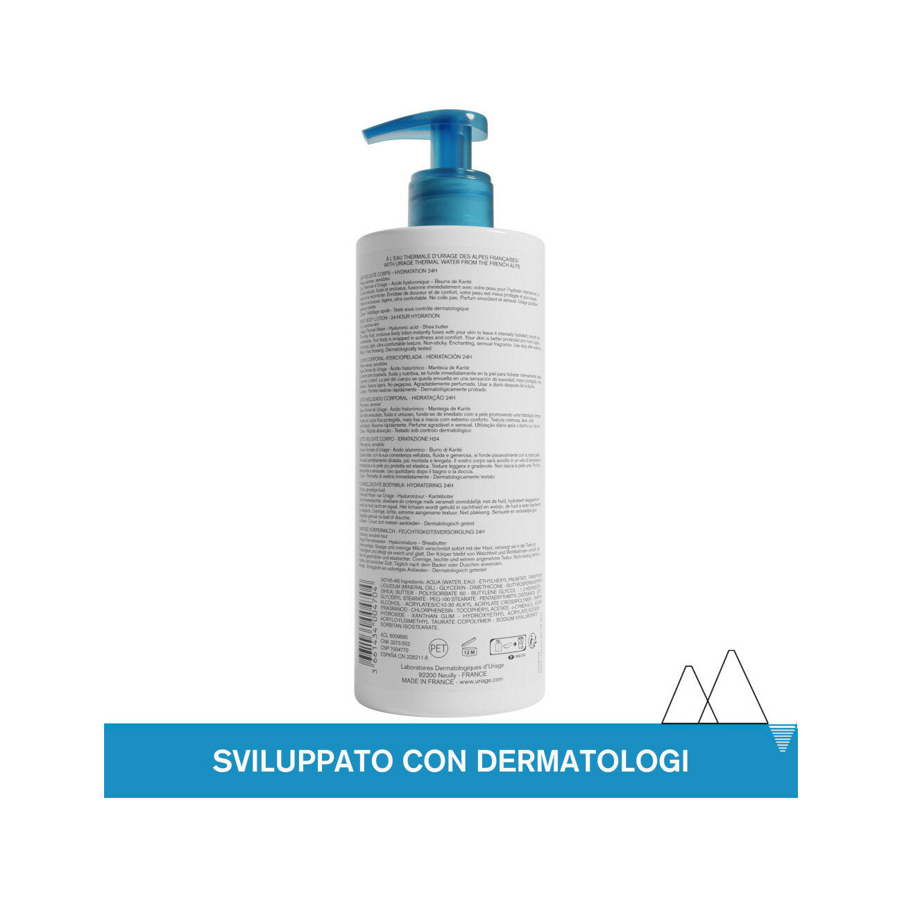 Uriage Eau Thermale Latte Velouté corpo 500ml-3