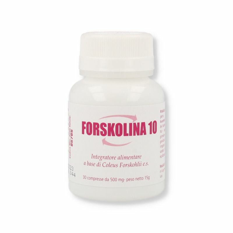 Forskolina 10 integratore alimentare per il controllo del peso corporeo 30 compresse-1