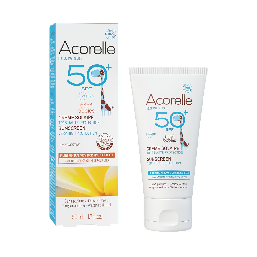 Acorelle Crema Solare Bio Bambino SPF50+ 50ml-2