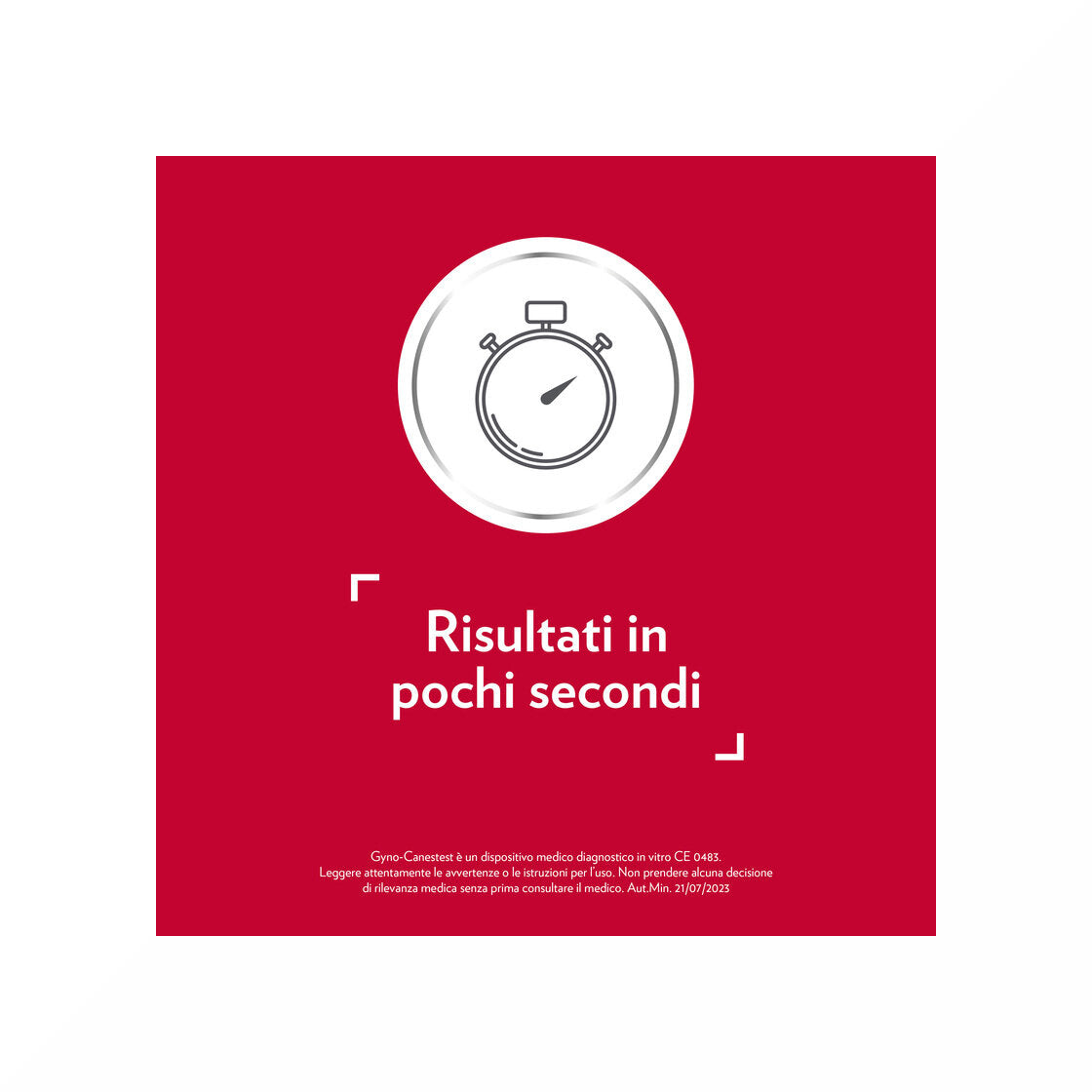 Gyno-Canestest Autotest Vaginale Diagnosi Infezioni Vaginali, Candida, Vaginosi Batterica, 1 Tampone-4