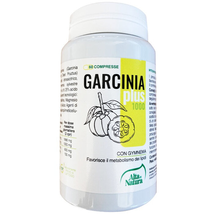 Alta Natura Garcinia Plus 1000 utile al controllo del senso di fame 60 compresse-2