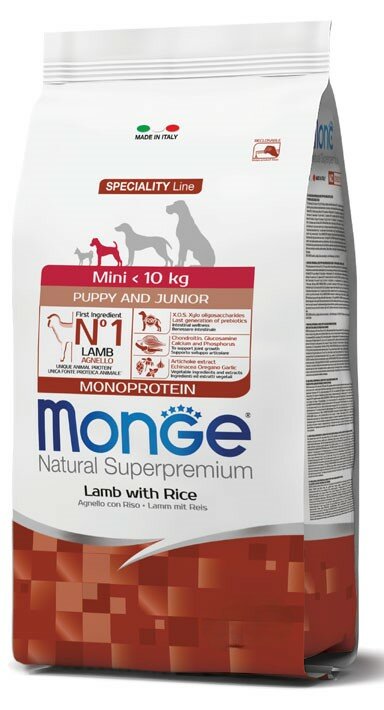 Monge Agnello Riso E Patate Cibo Secco Per Cani Cuccioli Taglia Piccola Sacco 800g-4