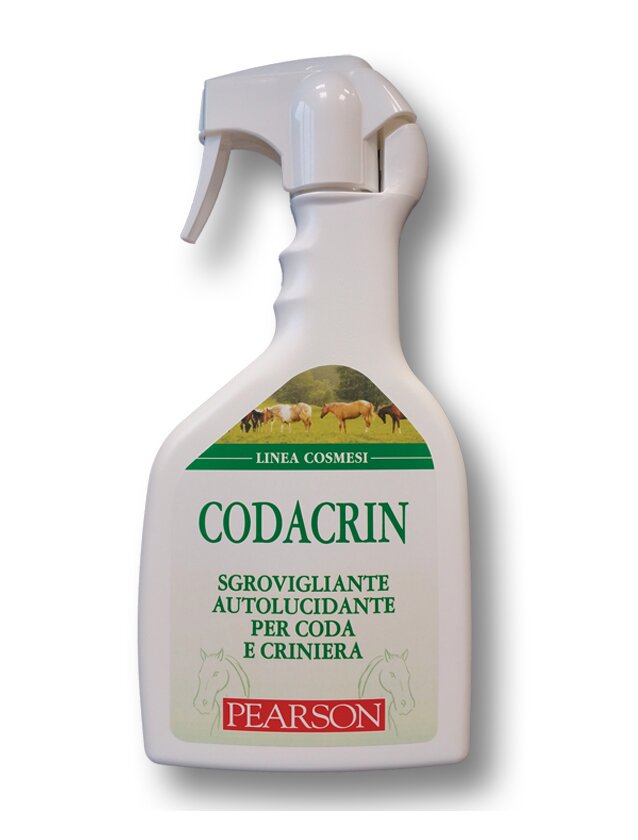 Guglielmo Pearson Codacrin Sgrovigliante/Autolucidante Per Coda E Criniera Equini 700ml-1