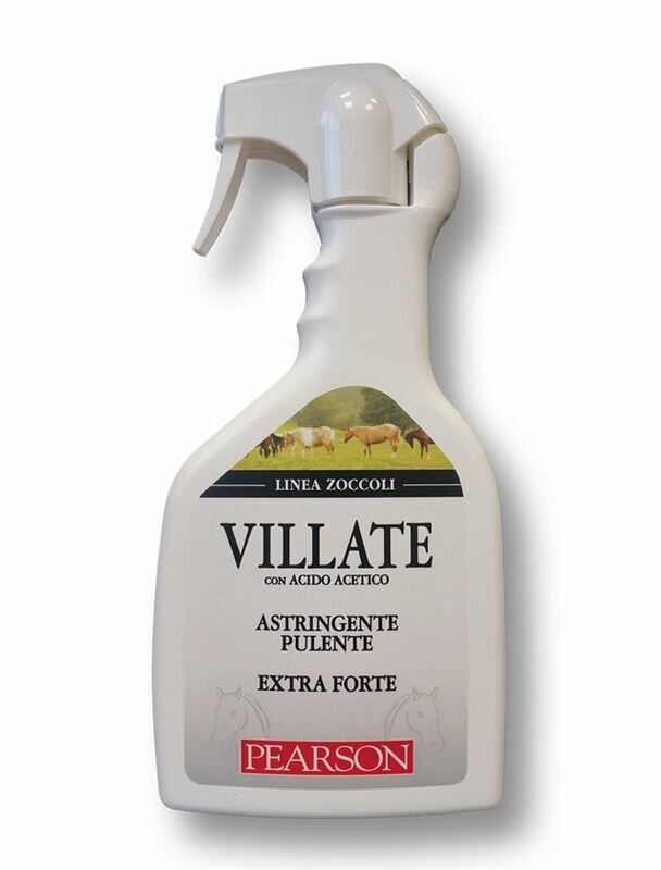 Pearson Linea Zoccoli Villate Lozione Astringente e pulente extra forte per cavalli 700ml-1