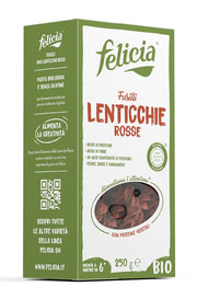 Felicia Bio Fusilli di Lenticchie Rosse 250 g-0