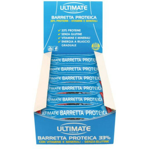 Ultimate Barretta Proteica Frutti Rossi 960g-2