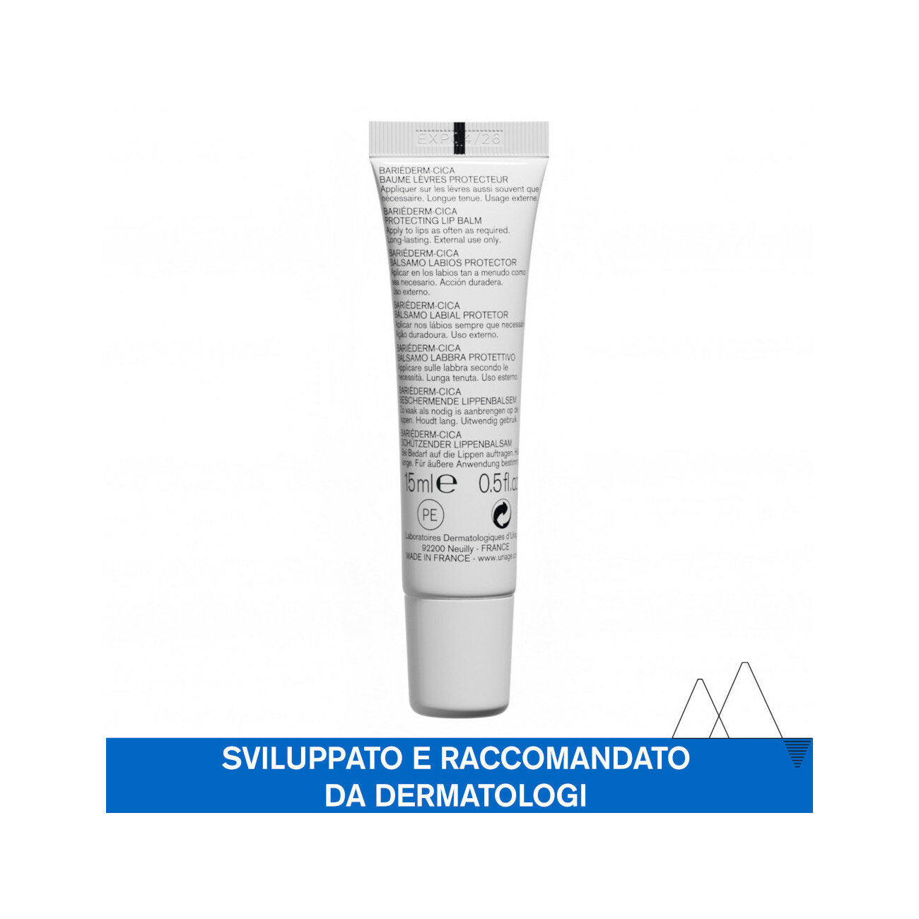 Uriage Bariéderm Cica-Lèvres Balsamo isolante labbra 15ml-3