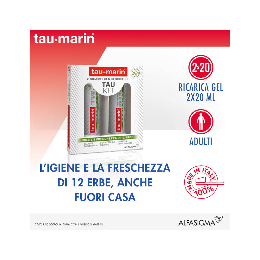 Tau Marin Dentifricio Rinfrescante 2 ricambi-4
